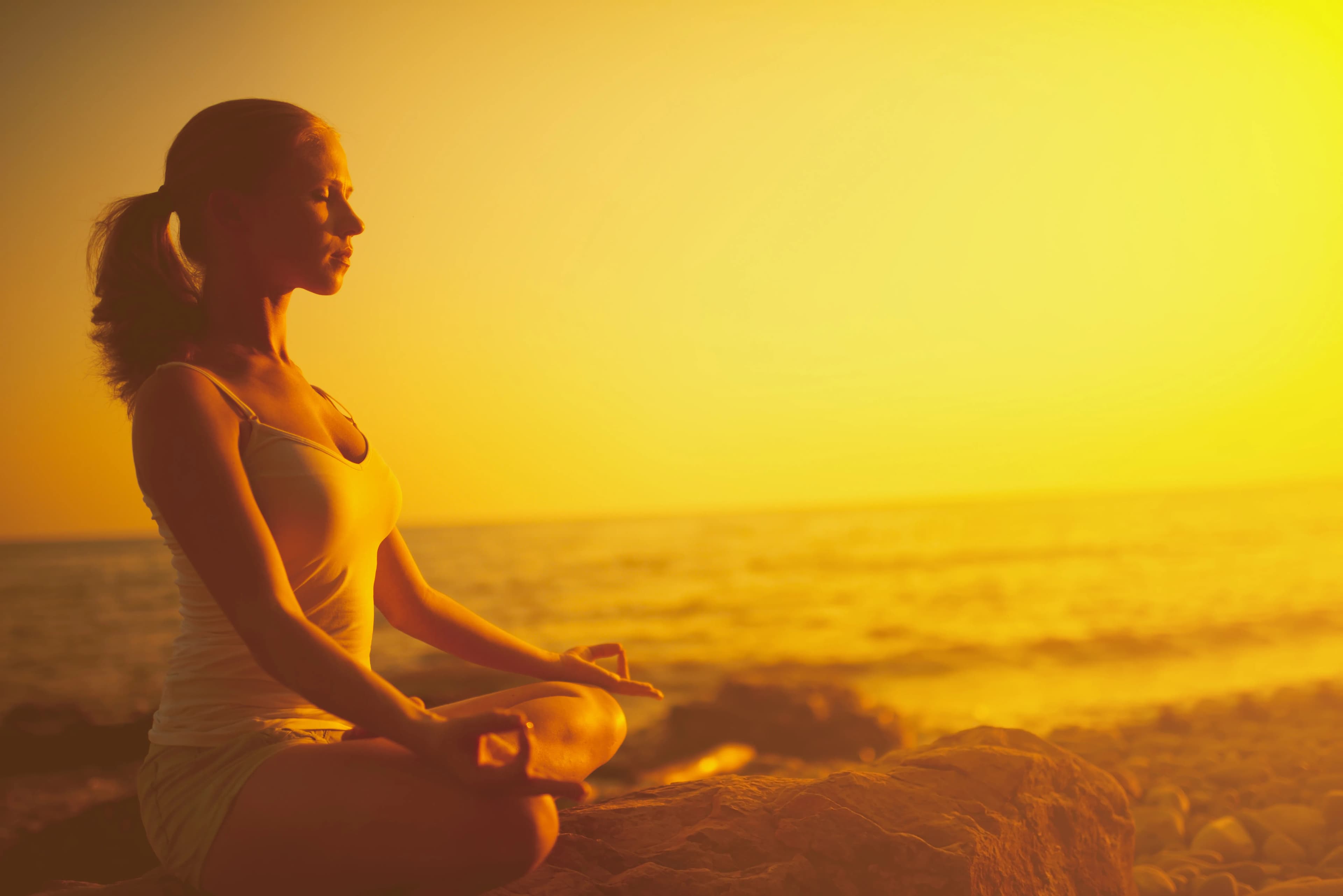 Person Meditating