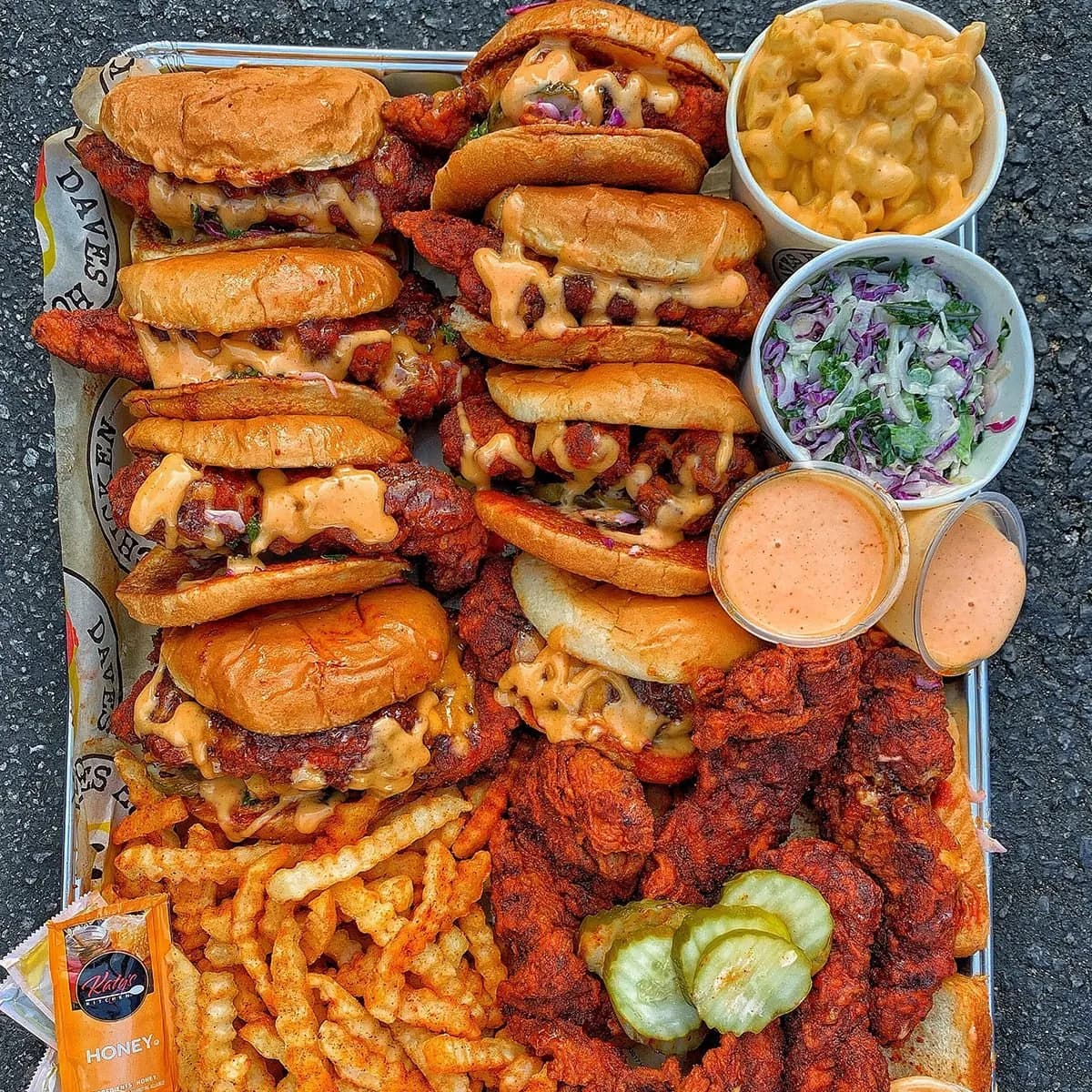 Fast food meal